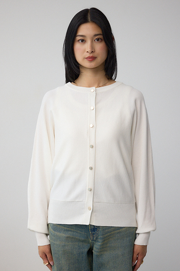 格上げ ドルマンニットカーディガン 詳細画像
