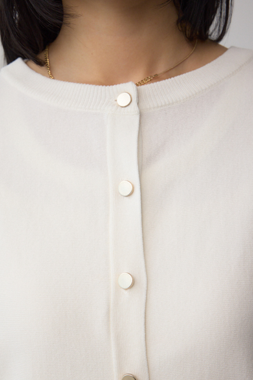 格上げ ドルマンニットカーディガン 詳細画像