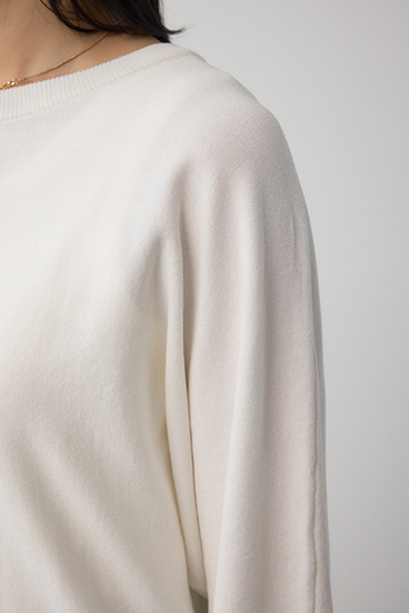 格上げ ドルマンニットカーディガン 詳細画像