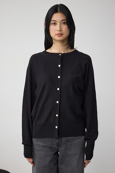 格上げ ドルマンニットカーディガン 詳細画像