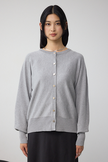 格上げ ドルマンニットカーディガン 詳細画像