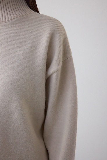 アソートカラーハイネックニットトップス 詳細画像