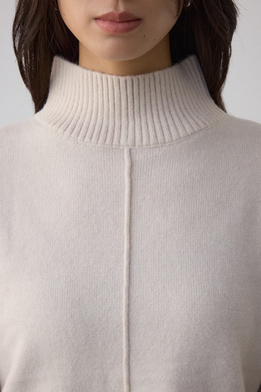 アソートカラーハイネックニットトップス 詳細画像