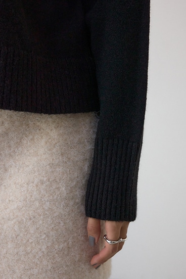 アソートカラーハイネックニットトップス 詳細画像