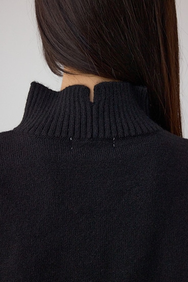 アソートカラーハイネックニットトップス 詳細画像