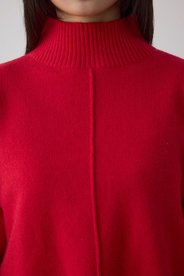 アソートカラーハイネックニットトップス 詳細画像