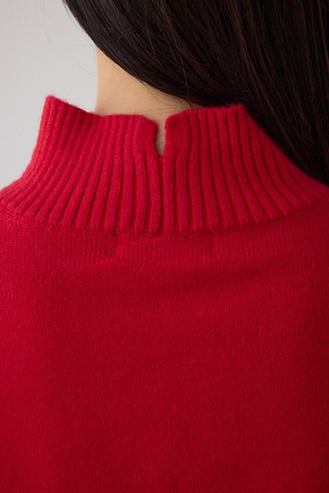 アソートカラーハイネックニットトップス 詳細画像