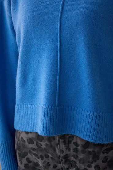 アソートカラーハイネックニットトップス 詳細画像