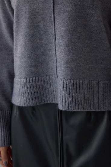 アソートカラーハイネックニットトップス 詳細画像