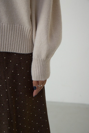 Vネックアソートカラーニットプルオーバー 詳細画像