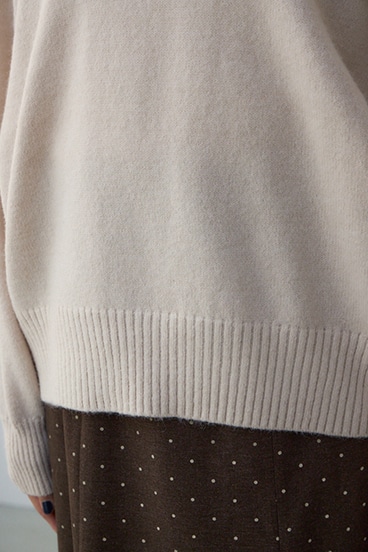 Vネックアソートカラーニットプルオーバー 詳細画像