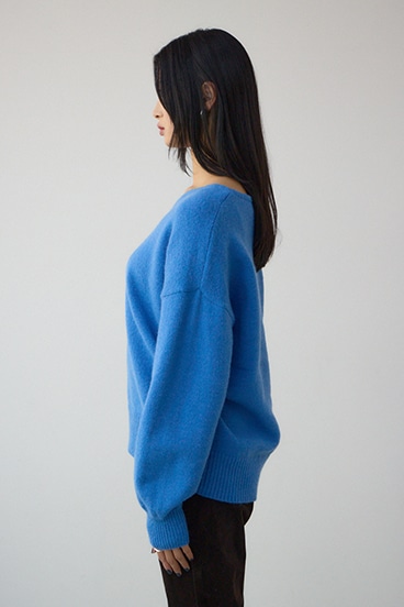 Vネックアソートカラーニットプルオーバー 詳細画像