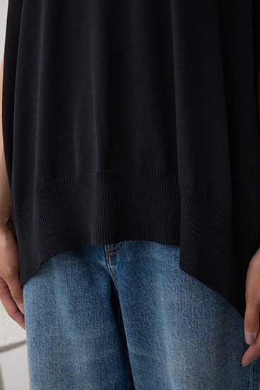 C/T冷感 バックスリットワイドニット 詳細画像