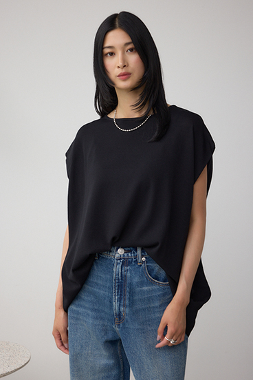 C/T冷感 バックスリットワイドニット 詳細画像