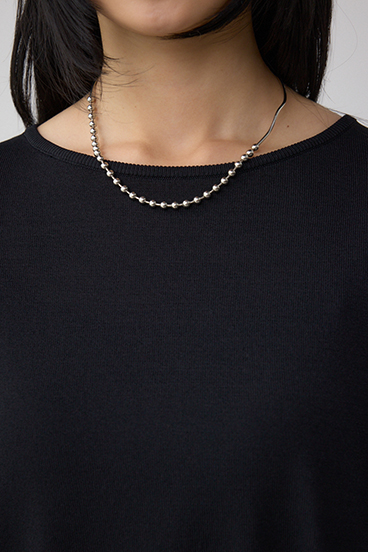 C/T冷感 バックスリットワイドニット 詳細画像