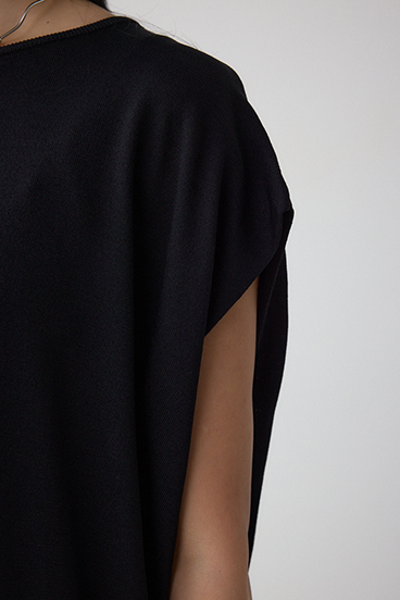 C/T冷感 バックスリットワイドニット 詳細画像