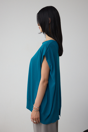 C/T冷感 バックスリットワイドニット 詳細画像