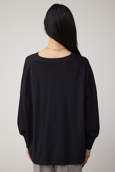 C/T冷感 ニットカーディガン 詳細画像