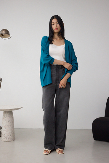 C/T冷感 ニットカーディガン 詳細画像