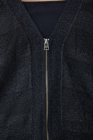 シアージップアップカーディガン 詳細画像