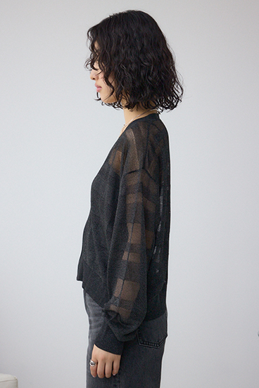 シアージップアップカーディガン 詳細画像