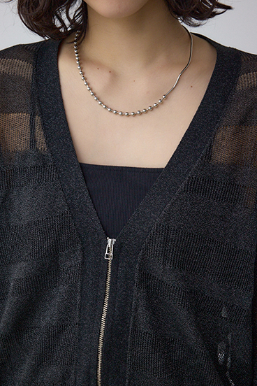 シアージップアップカーディガン 詳細画像