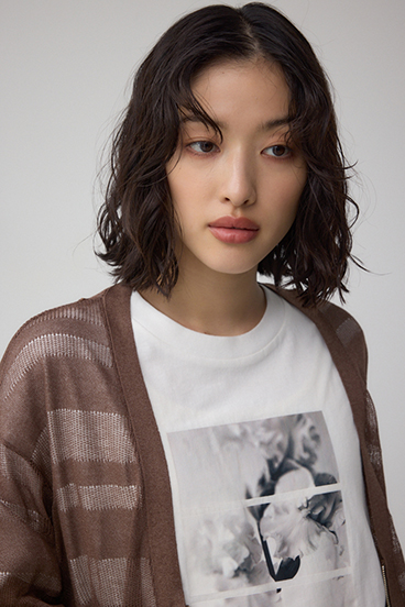 シアージップアップカーディガン 詳細画像