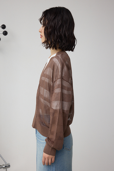 シアージップアップカーディガン 詳細画像