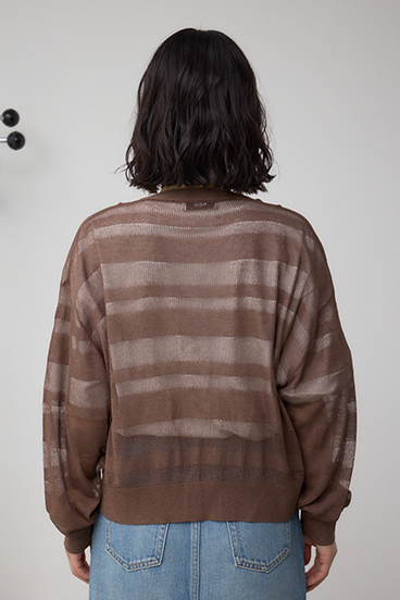 シアージップアップカーディガン 詳細画像