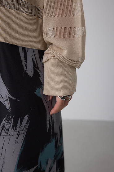 シアージップアップカーディガン 詳細画像