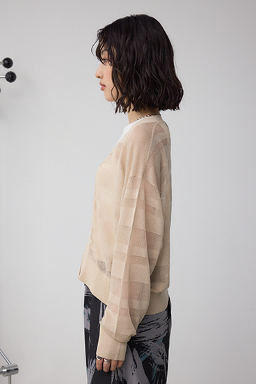 シアージップアップカーディガン 詳細画像