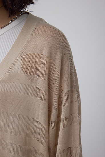 シアージップアップカーディガン 詳細画像