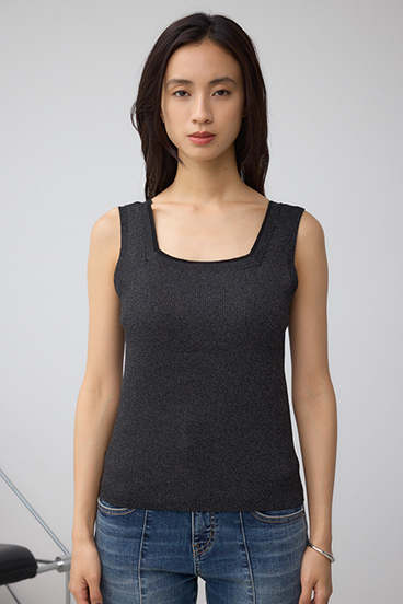 2WAYリブニットタンク 詳細画像