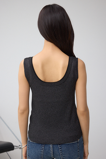 2WAYリブニットタンク 詳細画像