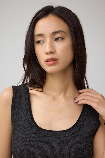 2WAYリブニットタンク 詳細画像