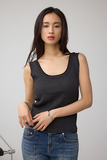 2WAYリブニットタンク 詳細画像