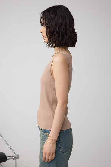 2WAYリブニットタンク 詳細画像