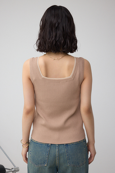 2WAYリブニットタンク 詳細画像