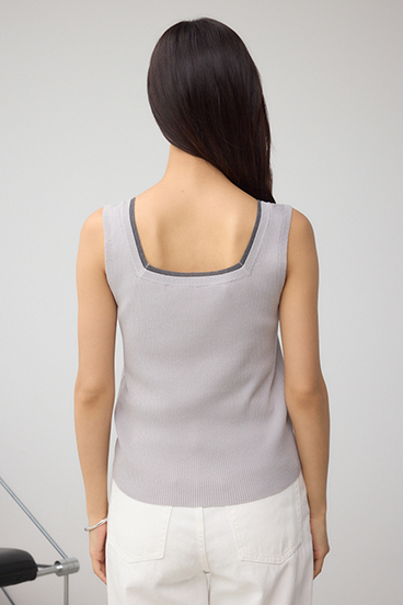 2WAYリブニットタンク 詳細画像