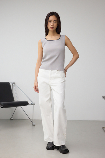 2WAYリブニットタンク 詳細画像