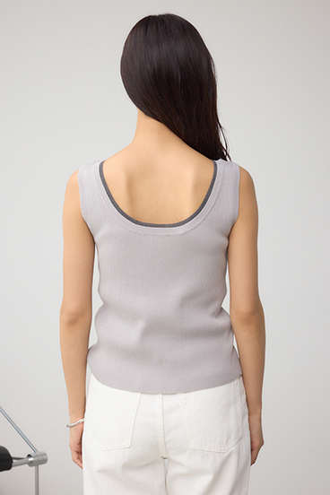 2WAYリブニットタンク 詳細画像