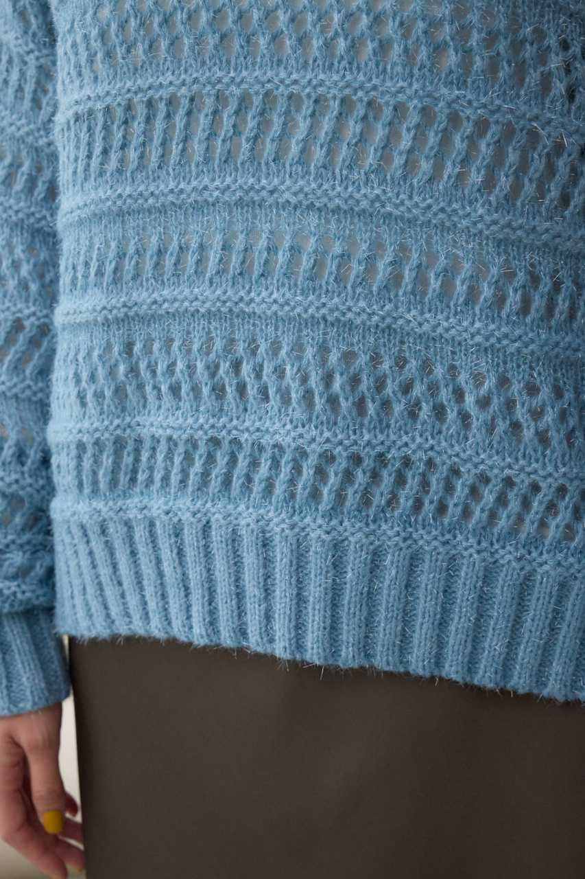 メッシュボーダーインナーセットニット｜WOMEN｜250IAB70-3461