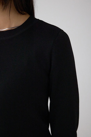 ラメバイカラーニットトップス 詳細画像