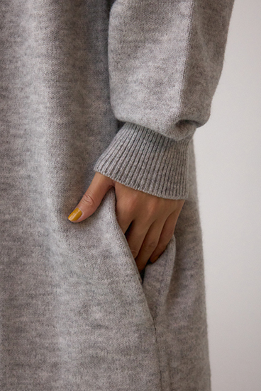 ニットロングカーディガン 詳細画像