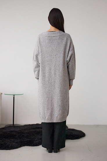 ニットロングカーディガン 詳細画像