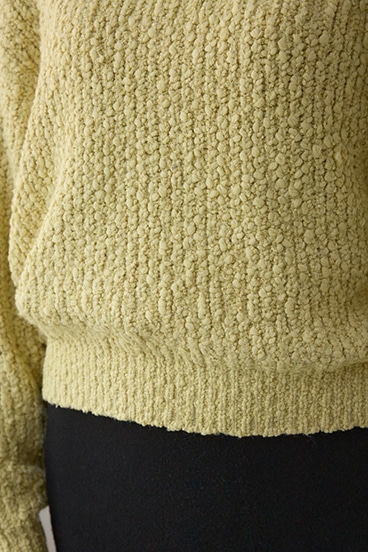 ブークレードルマンニットトップス 詳細画像