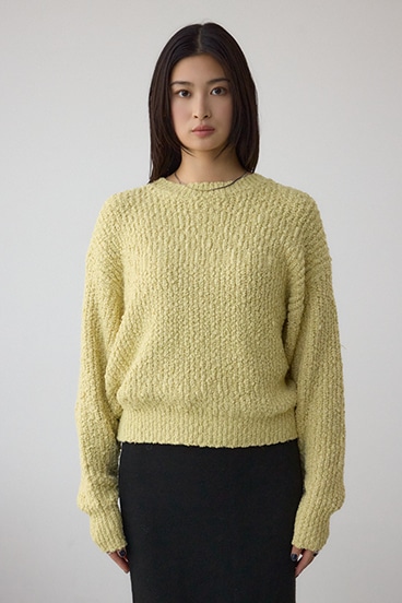 ブークレードルマンニットトップス 詳細画像