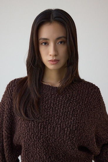 ブークレードルマンニットトップス 詳細画像