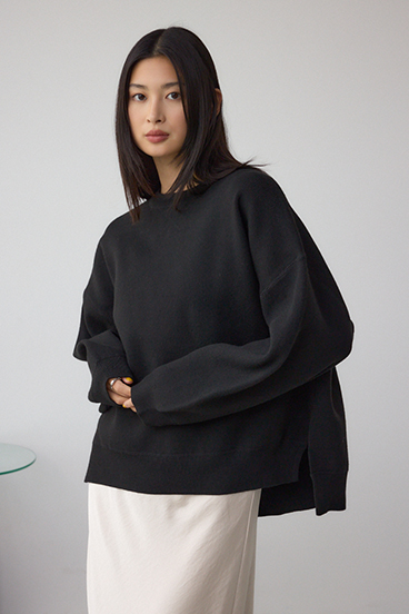 スウェッターニットトップス 詳細画像