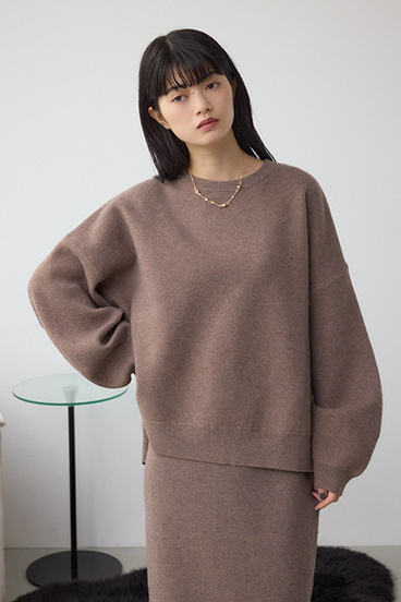 スウェッターニットトップス 詳細画像